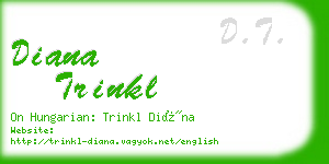 diana trinkl business card
